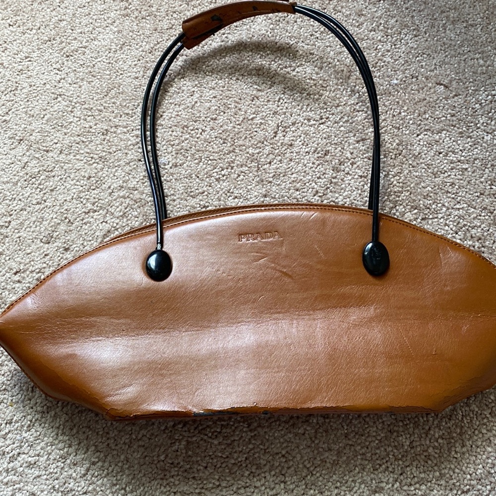 Tan PRADA bag